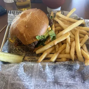 Classic Double Smash Burger