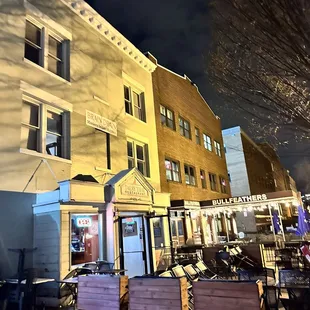 the outside of a building