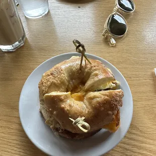 Bacon Egg and Cheese Sandwich