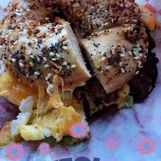 Sausage Egg & Cheese Sandwich