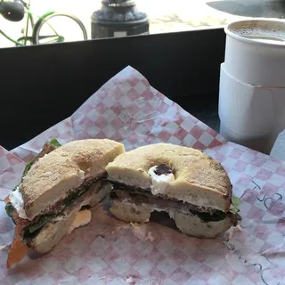 Salmon BLT Sandwich