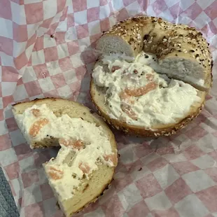 Can you see that microscopic salmon?  No?  Couldn't taste it, either