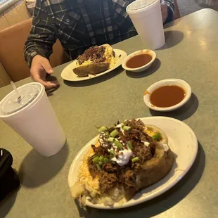 Brisket Baked Potato