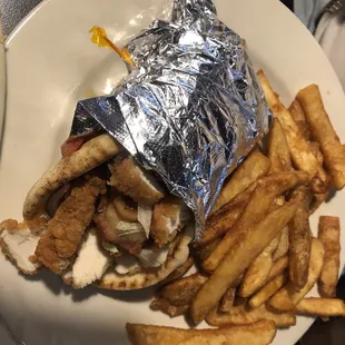 chicken pita