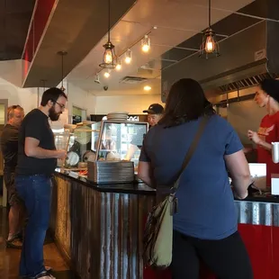 Lunch counter- choose your ingredients