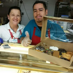 Donuts!!! APRIL &amp; PONCHO were awesome donut aficionados!!!