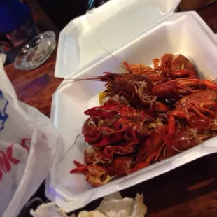 Crawfish Fridays!! I just went through two pounds of this good stuff!!!