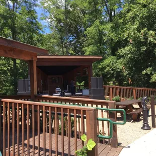 Outside concert area. Awesome