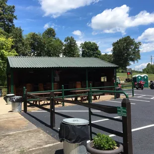 Outside bar. Opens at 2:00