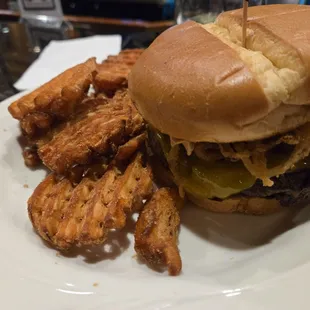 CAJUN ELVIS BURGER