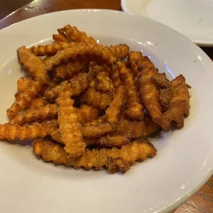 Sweet potato fries! Yum!