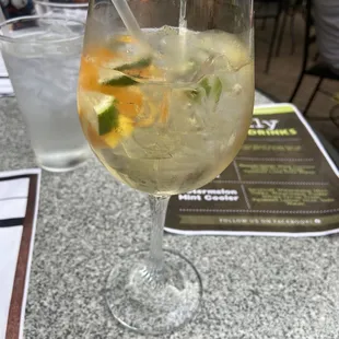 Peach Moscato Sangria