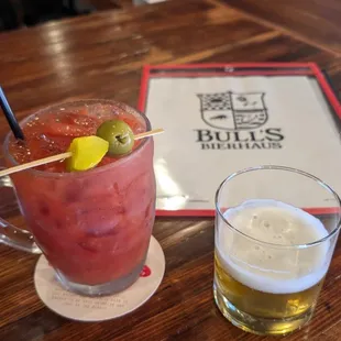 drink, oysters and mussels