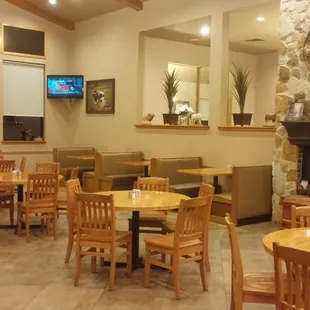 The front dining room.