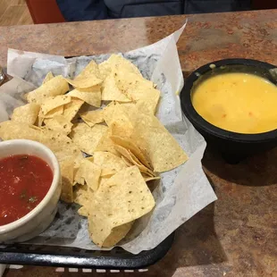 Chips and Queso!!! So very good! Gotta try it !