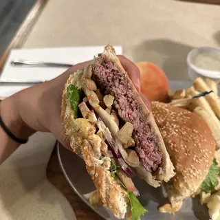 Sautéed Fresh Garlic Burger