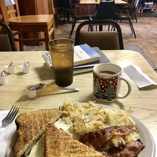 A wonderfully prepared traditional breakfast