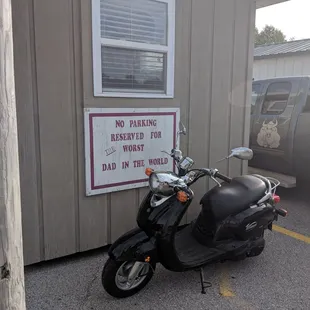 Curious sign with no explanation when I asked the owner for the story behind it