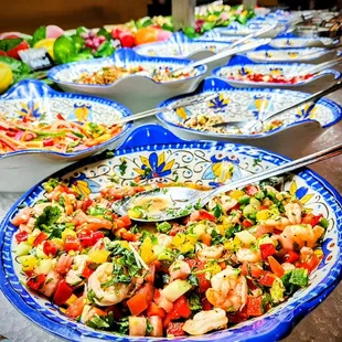 Beautiful salad bar!