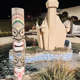 Mini Golf course outside