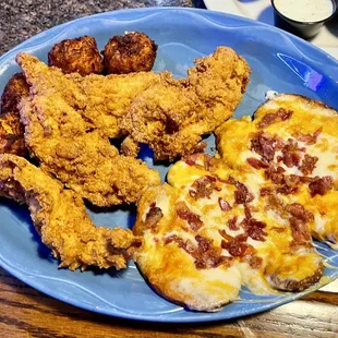 My husband loved his meal!