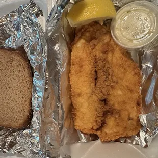 Cod Fish Sandwich