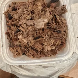 3 lbs of bbq pork