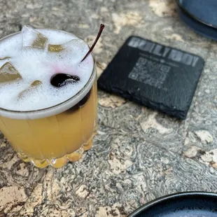 Rum cocktail