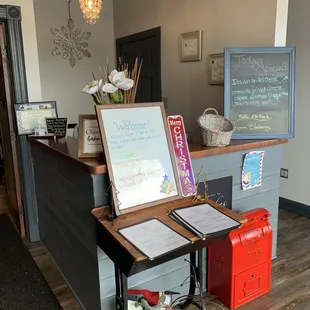 Welcoming area