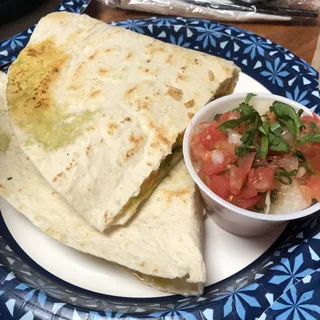 Squash And Goat Cheese Quesadilla