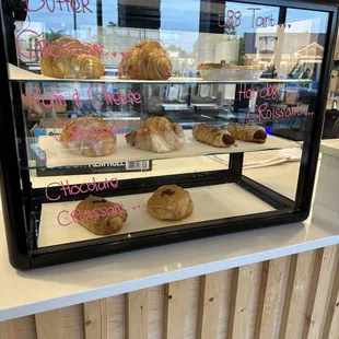Pastry display case