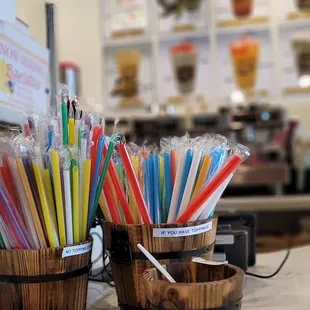 Various straws