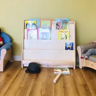 Taking a little break and observing all the amazing toys!