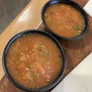 08/26/2024 homemade salsa they give to your free with your meal