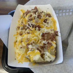 Bacon and chews spud