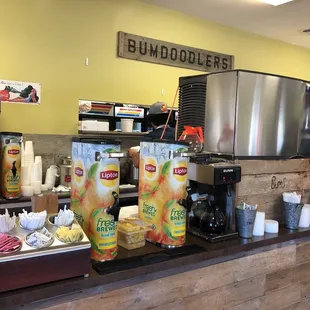 Counter area