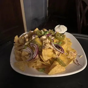 Chicken nachos