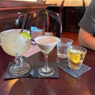 Drinks!! Old fashion  African queen Peach margarita