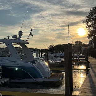Look at that evening sunset!