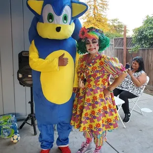 Bumping Rita The clown