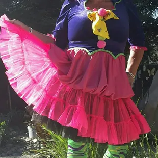 Ready to go do the event for the kids...