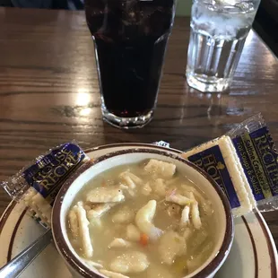 Chicken Dumplings Soup