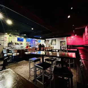 interior, sushi and sashimi