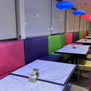 interior, sushi and sashimi