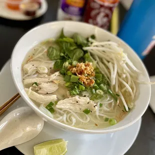 Chicken pho.