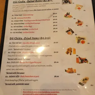 Menu (Oct 2023)