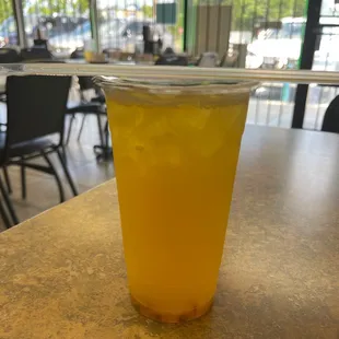 Passion fruit lemonade