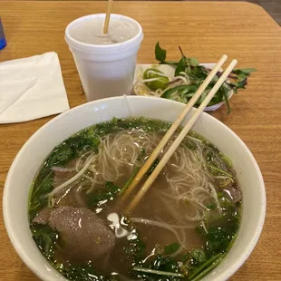 Brisket and filet Phó