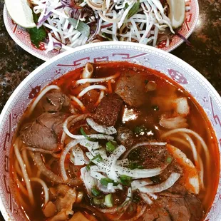 Bun Bo Hue  Follow My Instagram Food Blog: @thehungrybunny_tx