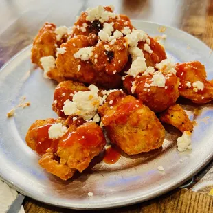 buffalo cauliflower with feta